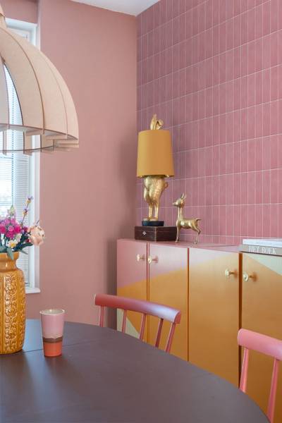 Tapete 131535 Pink - Papier - 50 x 900 x 50 cm