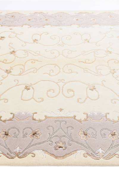 Tapis Darya CXXXVII Beige - Laine - 155 x 1 x 198 cm