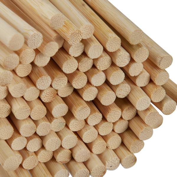 Satéprikkers 90 cm set van 100 bruin - houtcomposiet - 1 x 90 x 1 cm