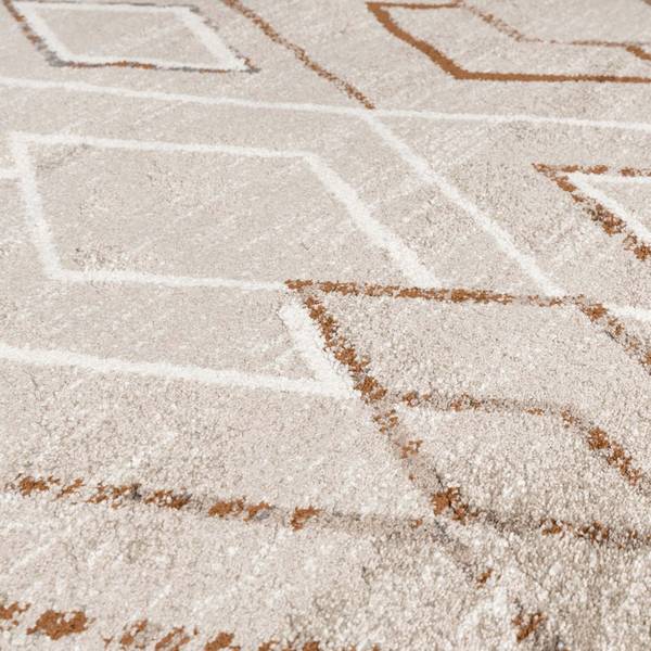 Teppich Blend Diamond Beige - 120 x 2 x 170 cm