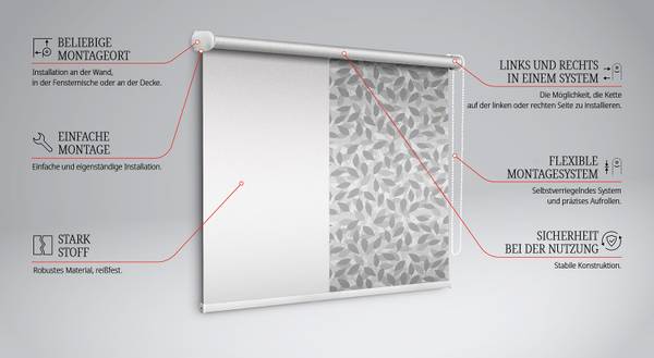 Rollo ASPER 60 x 140 cm