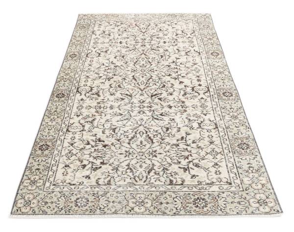 Tapis Ultra Vintage CCXXXVII Marron - Laine - 124 x 1 x 236 cm