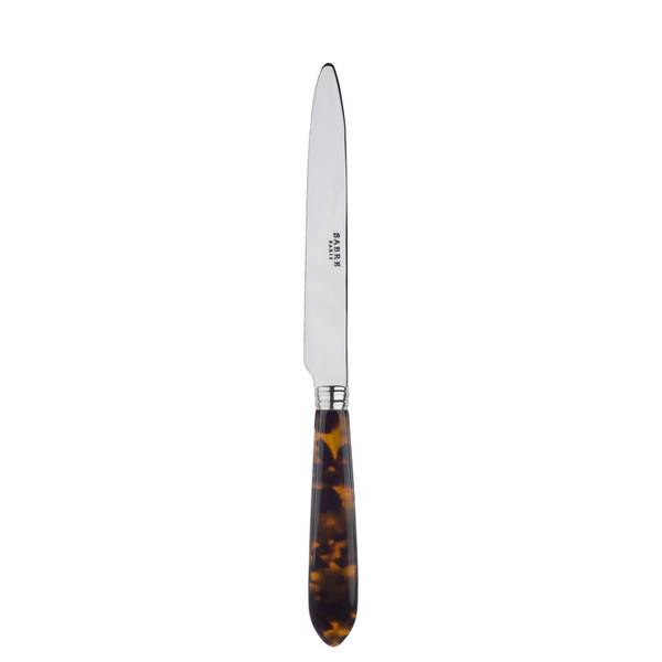 Messer mit Wellenschliff Braun - Metall - 24 x 1 x 1 cm