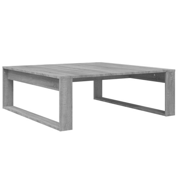 Couchtisch DE715 Grau - Holzwerkstoff - 100 x 35 x 100 cm