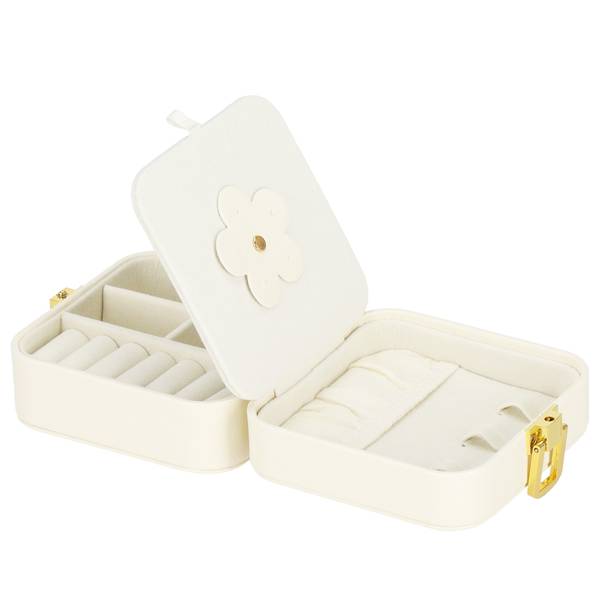 Schmuck-Organizer HA1085 Beige - Textil - 10 x 5 x 10 cm