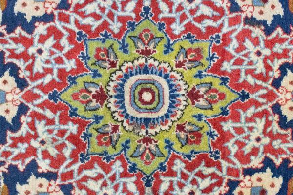 Orientteppich Oriental Blau - Wolle - 105 x 1 x 170 cm