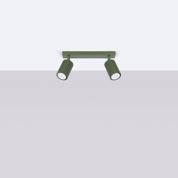 Deckenleuchte Karbon Grün