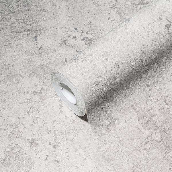 Vliestapete 388232-GU Grau - Fleece - 53 x 1005 x 1 cm