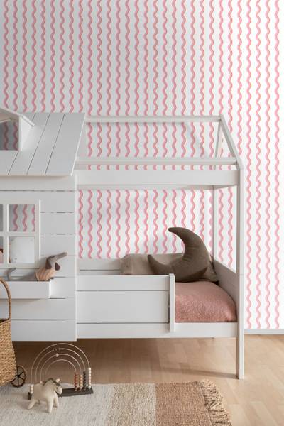 Tapete 131722 Pink - Papier - 50 x 900 x 50 cm