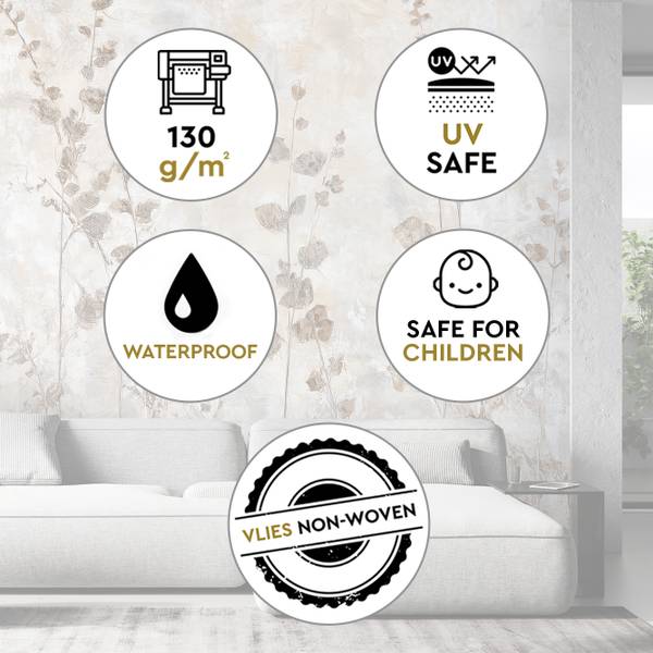 Papier peint, Plantes d'herbe 350 x 245 cm