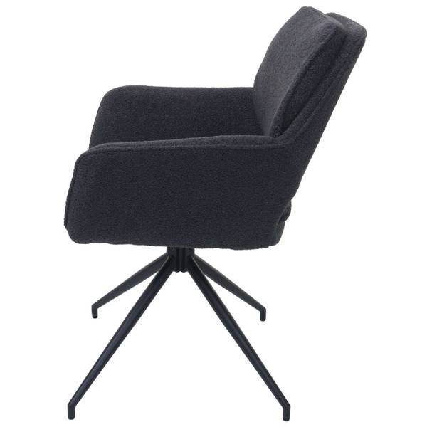 Eetkamerstoel N74 (set van 6) donkergrijs