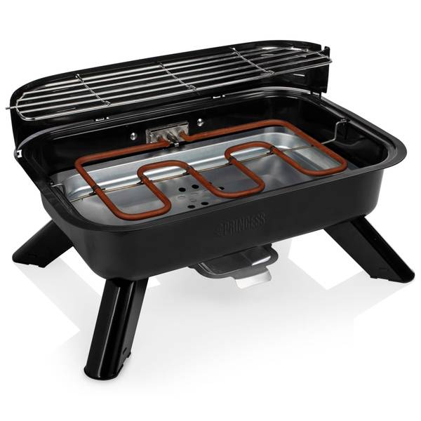 Grill Schwarz - Netzstoff - 32 x 15 x 47 cm