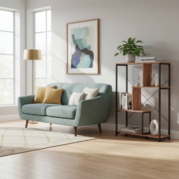 Regal Kalag Braun - Holzwerkstoff - 24 x 110 x 80 cm