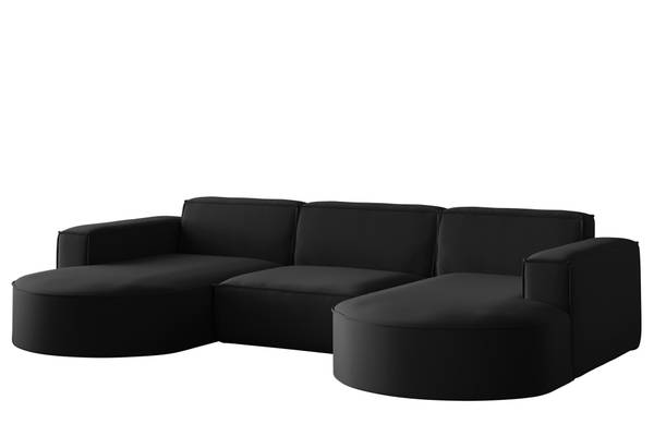 Wohnlandschaft Palma Schwarz