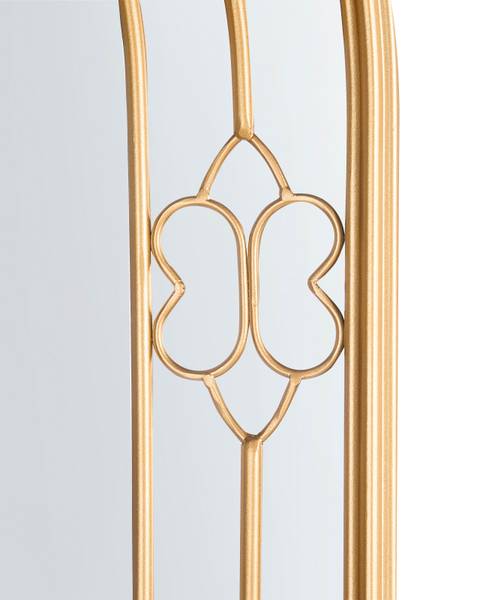 Wandspiegel MAUTRE goud - metaal - 66 x 98 x 3 cm