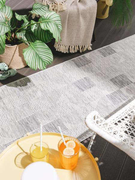 Tapis d'extérieur & intérieur Bronco Gris