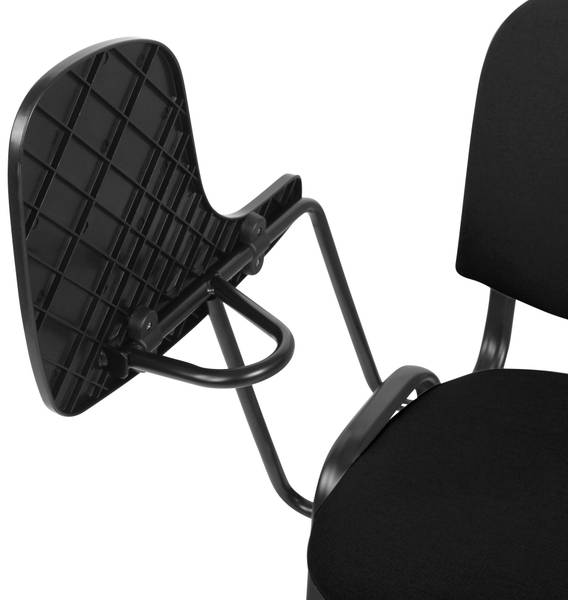Eetkamerstoelen Ken XL zwart - textiel - 53 x 81 x 71 cm