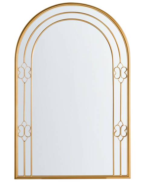 Wandspiegel MAUTRE goud - metaal - 66 x 98 x 3 cm