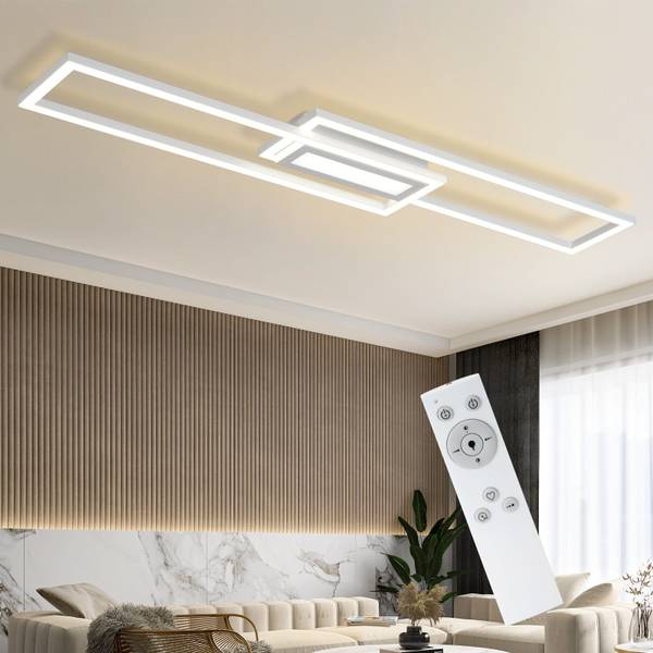 LED Deckenleuchte Garcia Weiß