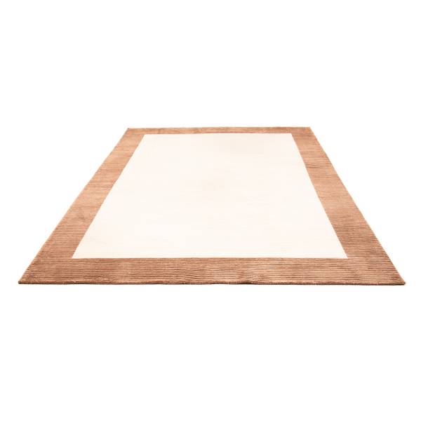 Handgewebt Viskose Beige - Viskose - 201 x 2 x 275 cm