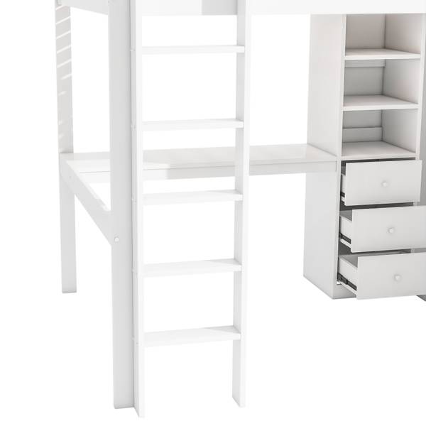Hochbett WoodyBuchLucy Ⅱ Breite: 145 cm