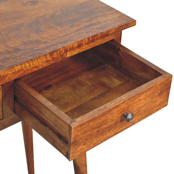 Consoletafel Nordic bruin - mango - 115 x 78 x 40 cm