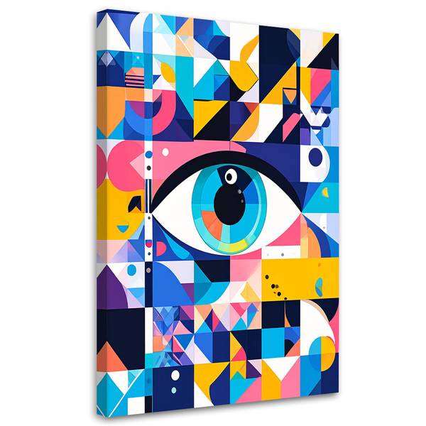 Wandbild Abstraktion 40 x 60 cm