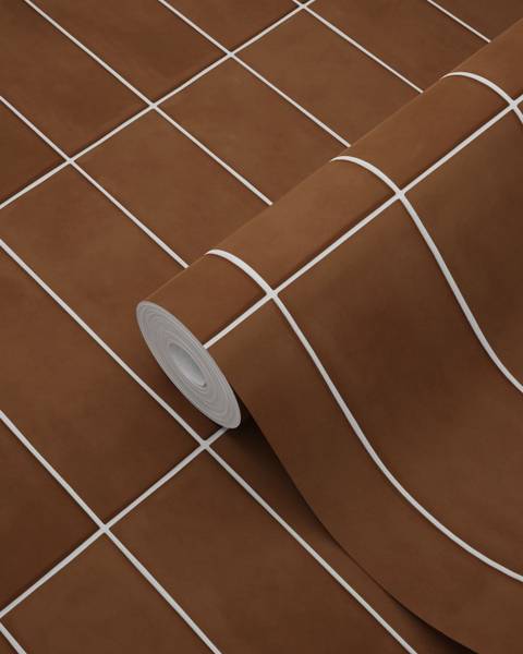Tapete 131533 Braun - Papier - 50 x 900 x 50 cm