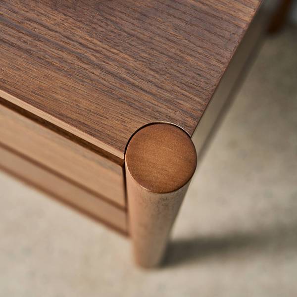 Nachttisch Harmony Braun - Holzwerkstoff - 42 x 55 x 42 cm