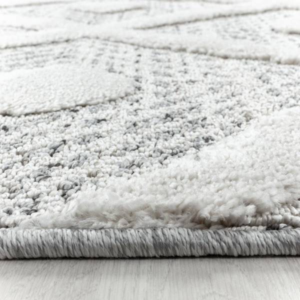 Tapis à poils longs 240 x 340 cm rouge