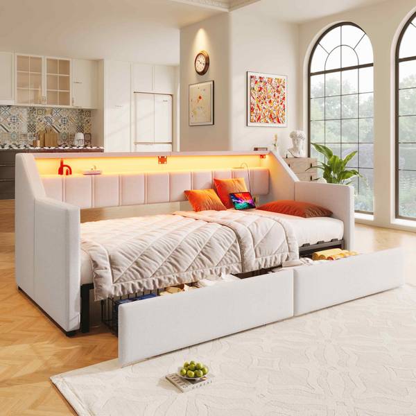 Einzelbetten K-773 Beige