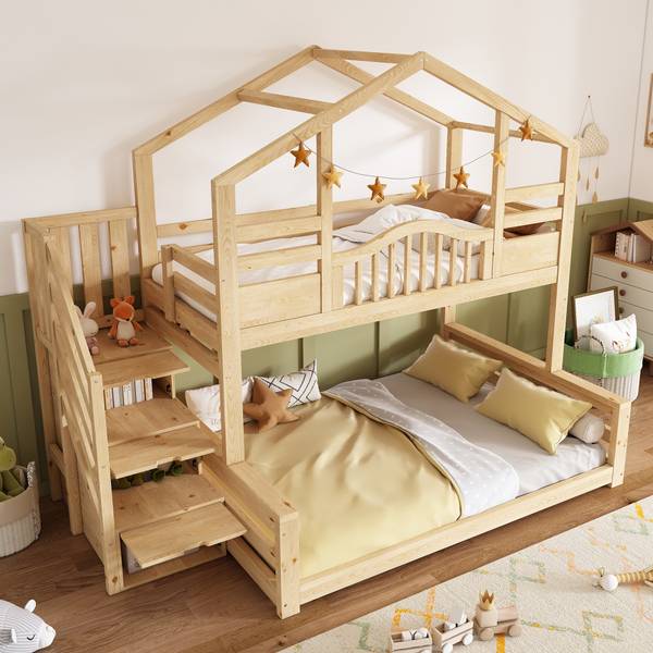 Etagenbett NaturWoody Ⅰ Holz