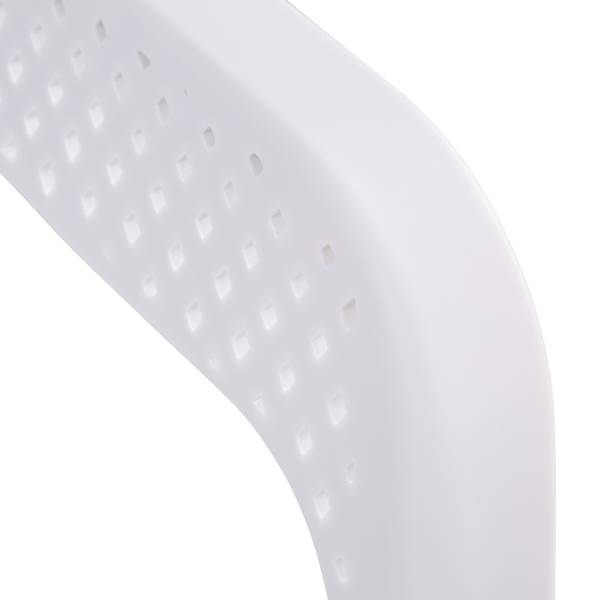 Chaise de jardin 2695 lot de 4 Blanc - Largeur : 220 cm