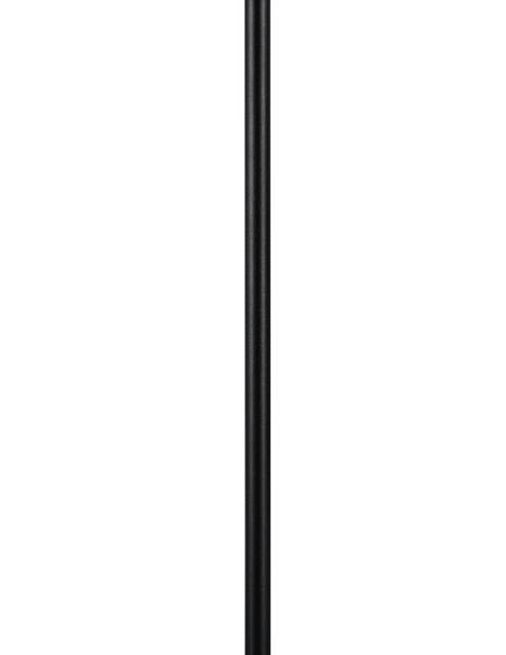 Stehlampe SCOOP Schwarz - Metall - 5 x 95 x 5 cm