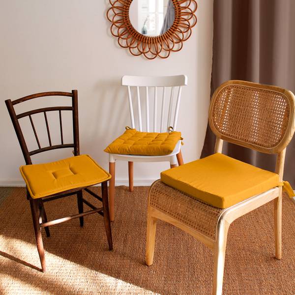 Sitzkissen für Stühle 3661090119941 Gelb