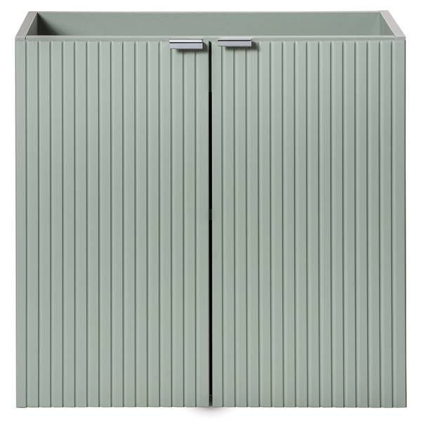 Waschbeckenschrank NEWPORT-56-35 Grün - Holzwerkstoff - 60 x 60 x 40 cm
