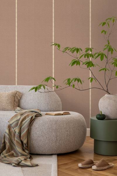 Tapete 640512 Orange - Papier - 53 x 1000 x 1000 cm
