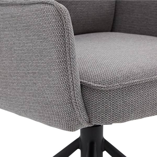 Chaise de salle à manger pivotante 2840 Gris - 1 chaise