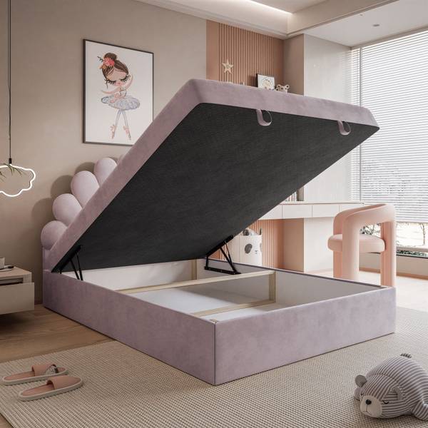 Boxspringbett ASHLEY II Flieder