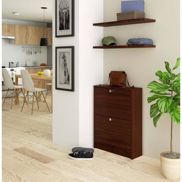 Schuhschrank ASTERIA II Wenge Dekor