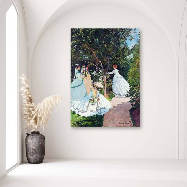 Canvas schilderij Impressies 60 x 90 cm