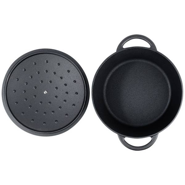 Topf 199075 Schwarz - Metall - 26 x 12 x 33 cm
