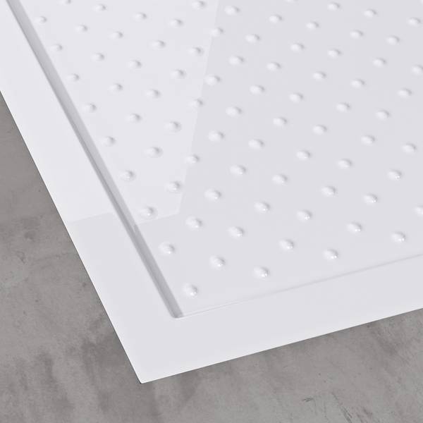 Duschwanne Lucia01AR-W Weiß - 90 x 90 cm