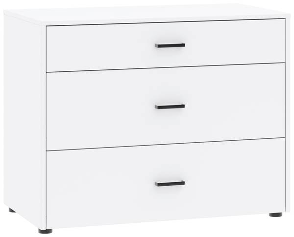 Unterbauschrank KIVO Weiß - Holzwerkstoff - 90 x 70 x 53 cm