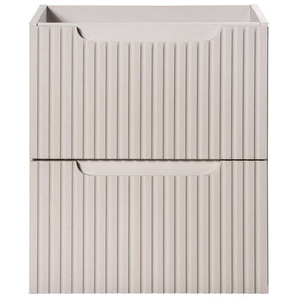 Waschbeckenschrank NEWPORT-56-38 Beige - Holzwerkstoff - 50 x 60 x 40 cm