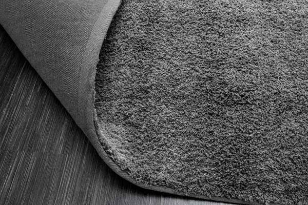 Teppich CLOUD 9 Grau - Baumwollstoff - Polyester - Wolle - 350 x 240 cm