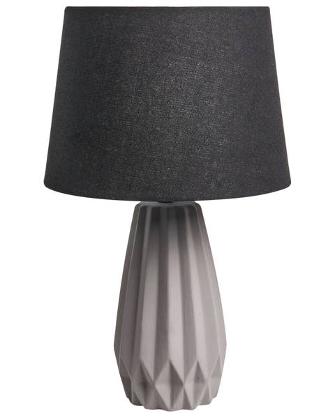 Tischlampen MONTAGUA Schwarz - Grau - Keramik - 28 x 46 x 28 cm