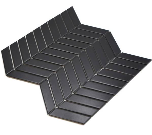 Mosaikfliesen 24-EV29 Schwarz - Keramik - 29 x 29 x 29 cm