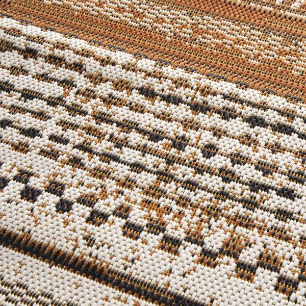 Wohnteppich Rebel Braun - Polypropylen - 80 x 1 x 150 cm