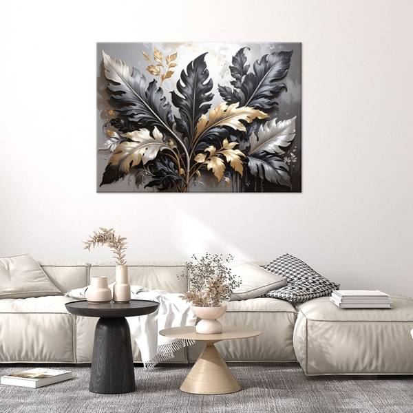 Wandbild Pflanzen 120 x 80 cm